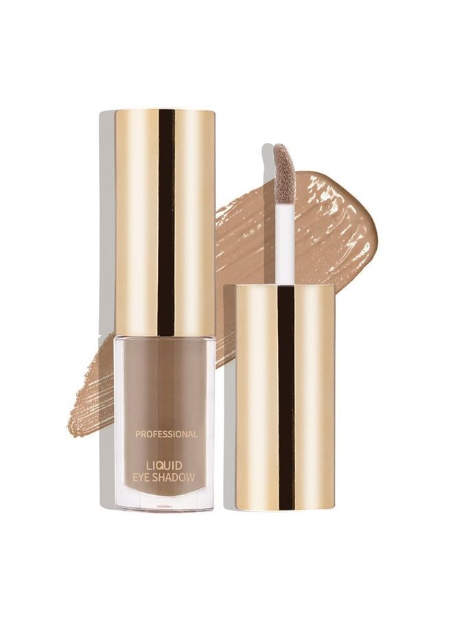 Boobeen Liquid Matte Eyeshadow, Long Lasting Waterproof Liquid EyeShadow, Velvet Matte Cream Eyeshadow, Neutral Nude Eyeshadow Makeup - Image 1