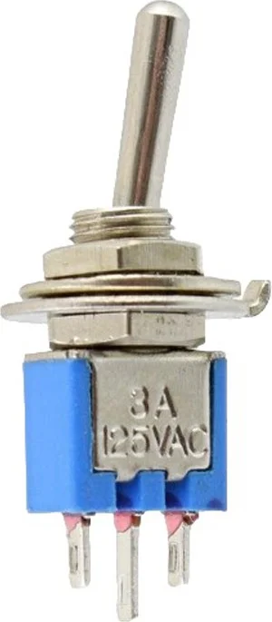 AYT IC-137 On Off Ø5mm SMTS-102 3 Pin Toggle Switch On Off 2 Stage Button
