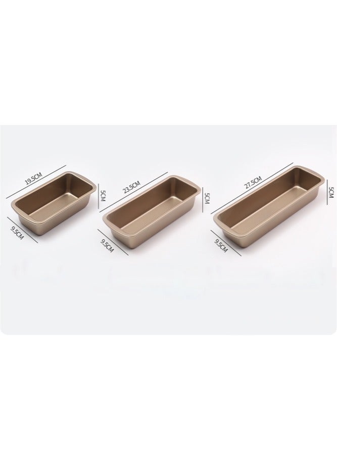 general 3-Piece Non-Stick Rectangular Loaf Pan Set - Bread Toast Baking Molds for Home Oven Baking - Image 4