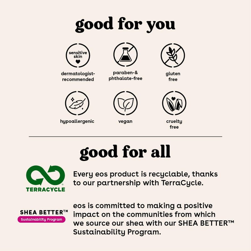 eos Cashmere Skin Collection Shave Butter- Vanilla Cashmere, Non-Foaming, Moisturizing, Prevents Razor Burn, Shave Cream for Women, eos Shave Cream, 7 fl oz - Image 5