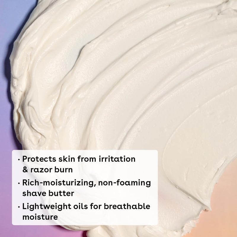 eos Cashmere Skin Collection Shave Butter- Vanilla Cashmere, Non-Foaming, Moisturizing, Prevents Razor Burn, Shave Cream for Women, eos Shave Cream, 7 fl oz - Image 2