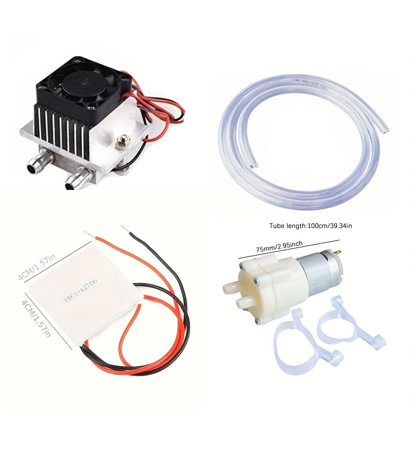 طقم نظام التبريد المائي DIY بجهد 12 فولت مستمر من نوع TEC1-12706 - Image 2