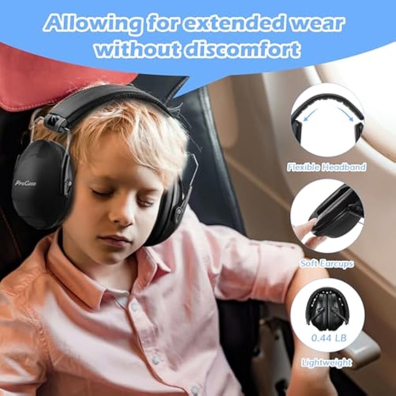 ProCase Noise Cancelling Headphones for Kids Toddler, SNR 27dB Noise Reduction Ear Muffs, Kids Ear Protection for Fireworks Autism, Sensory Headphones for Autistic Kids - Image 5