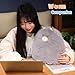 PEACH CAT Fat Cat Stuffed Animal 118 Big Kitten Plushies Cute Plush Toys Birthday Gifts for Kids Grey - Image 4