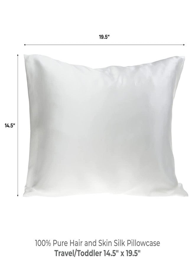 Spasilk 100% Pure Silk Pillowcase for Hair and Skin Beauty, Travel or Toddler Size Pillow, 1 Pack - Image 2