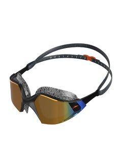 speedo Aquapulse Pro Mirror Swimming Goggles Grey  - Image 1
