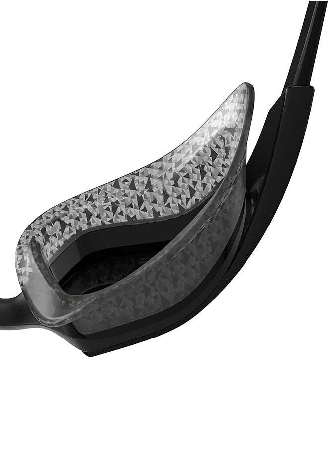 speedo نظارات السباحة Aquapulse Pro Mirror باللون الرمادي  - Image 4
