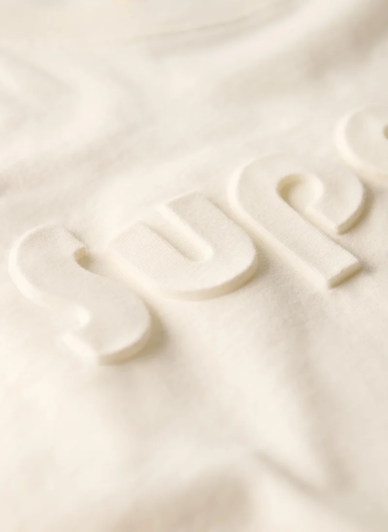 Superdry EMBOSSED LOGO RELAXED T SHIRT