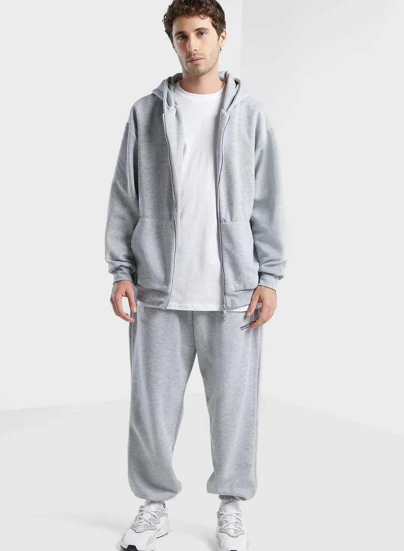 The Giving Movement Lounge Oversized Zip Hoodie