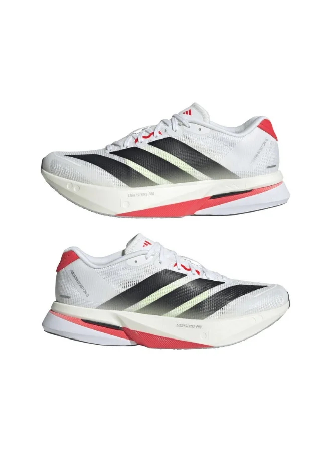 Adidas Adidas Adizero Boston 13 W White Running Shoes For Women