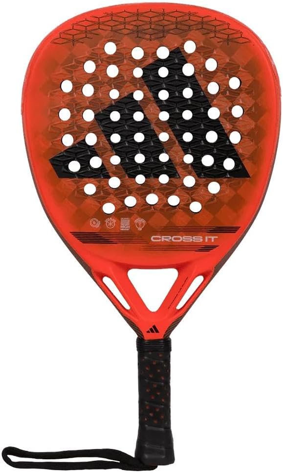 Adidas Cross It Padel Racket – Advanced Carbon Construction For Powerful & Precision Shots - Image 1
