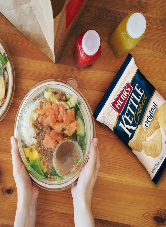 Herr's Original Kettle Chips, 1.125 Ounce (Pack of 30 Bags) - Crunchy, Golden Kettle Chips with Classic Flavor - Perfect for Lunches and Road Trips - Image 3