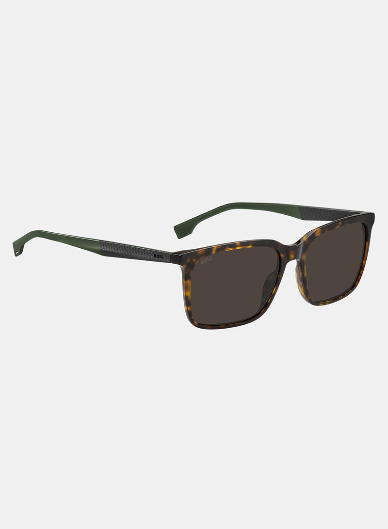 BOSS Men Square Sunglasses 57 BOSS 1579/S - Image 2