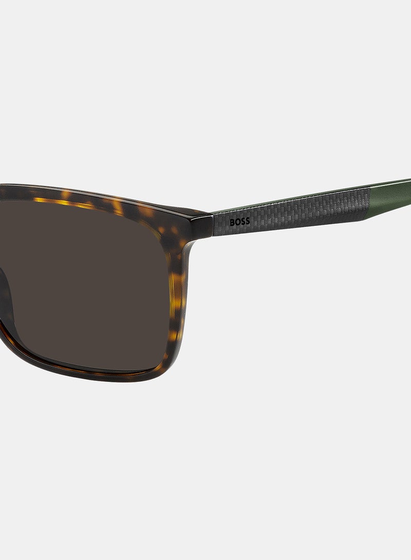 BOSS Men Square Sunglasses 57 BOSS 1579/S - Image 4