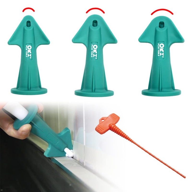 ORX PLUS TOOLS ORXPLUS Tools Caulking Gun Nozzle Adapter, Reusable Applicator, Silicone Caulking Tools(6.5R, 10R, 13R) w/Caulk Saver - Image 1