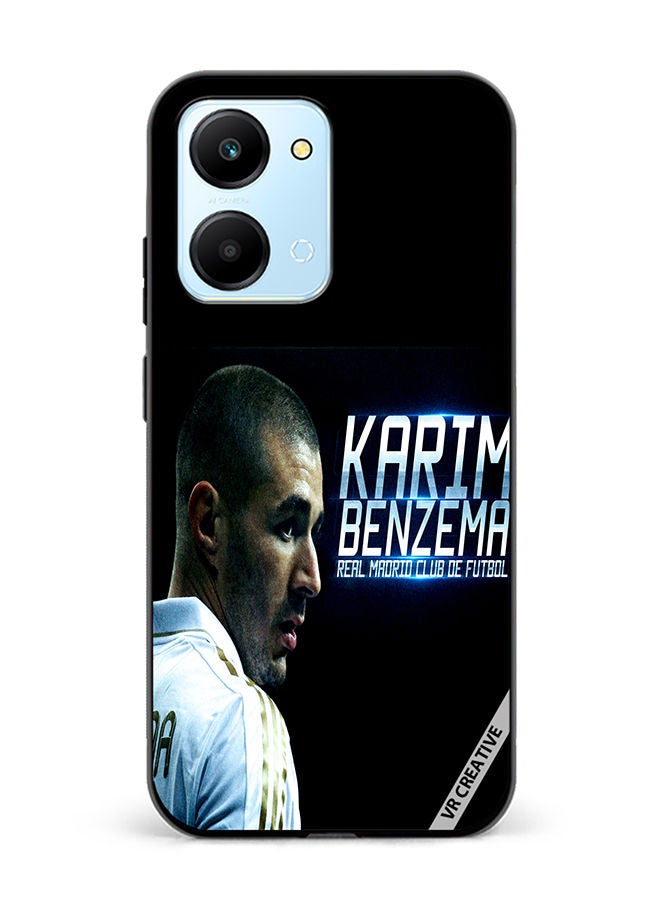 VR CREATIVE Protective Case Cover For Honor Play7T Benzema Design Multicolour - Image 1
