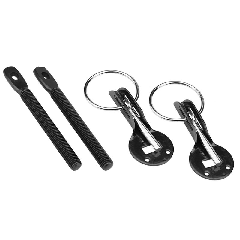 Universal Bonnet Hood Pin Pins Lock Latch Kit for Racing Sport Car Blue - Image 5