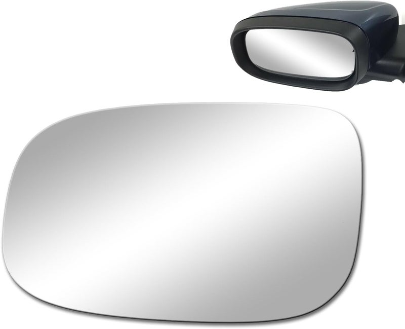 BOOLEE Left Driver Side Mirror Glass Replacement for Volvo Models - Image 2