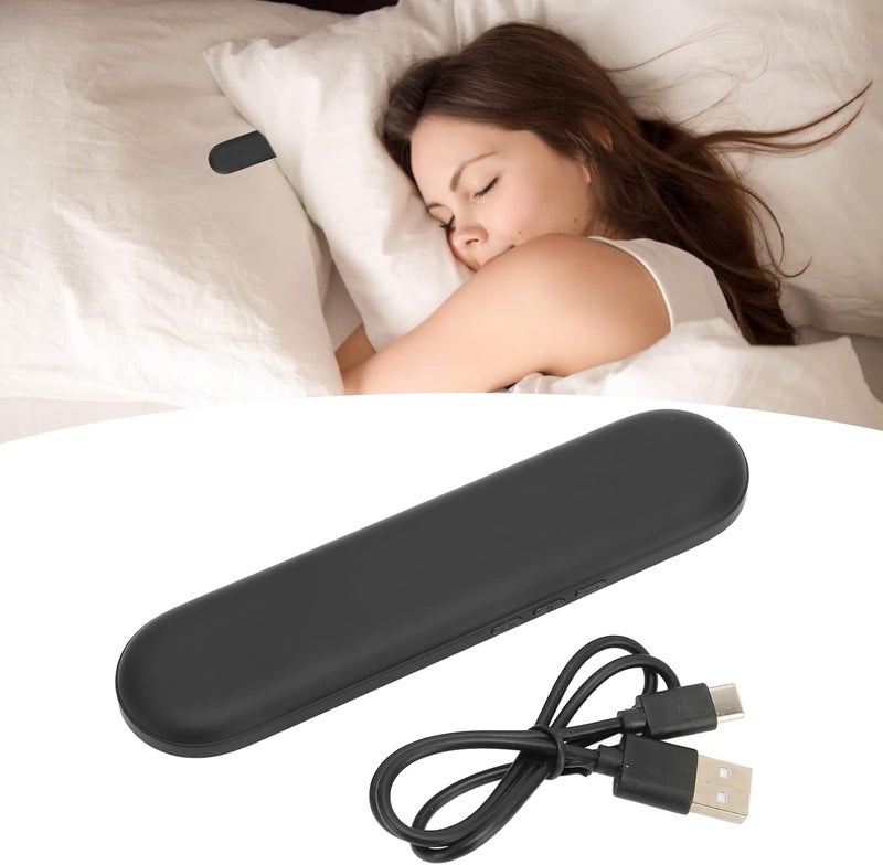 klarako Bluetooth Pillow Speaker,dusker, Pillow Speaker Portable Mini Bone Conduction Sleeping Speaker with Stereo Bass for Deep Sleeping (Black) - Image 4