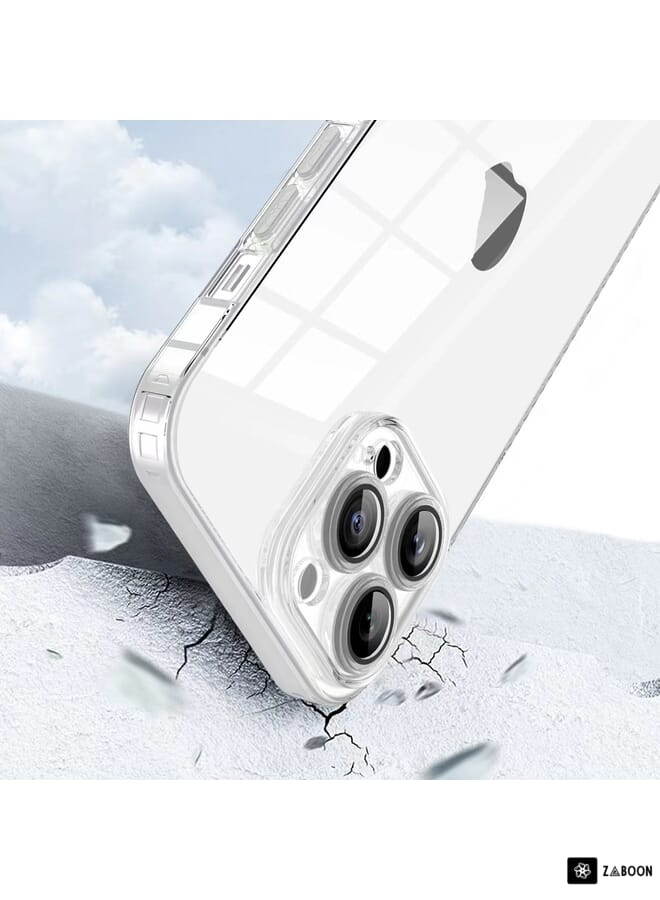 Protective Case Cover For iPhone 12 Pro Straight Edge Shockproof Anti-skid TPU