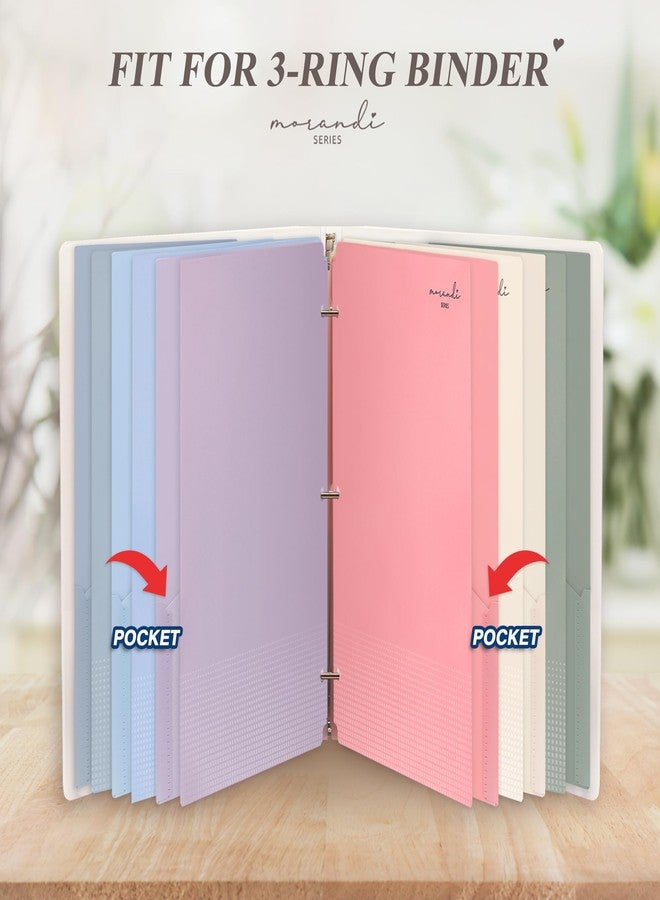 H4D 6 Pack Pocket Folders, 6 Colors - Image 4