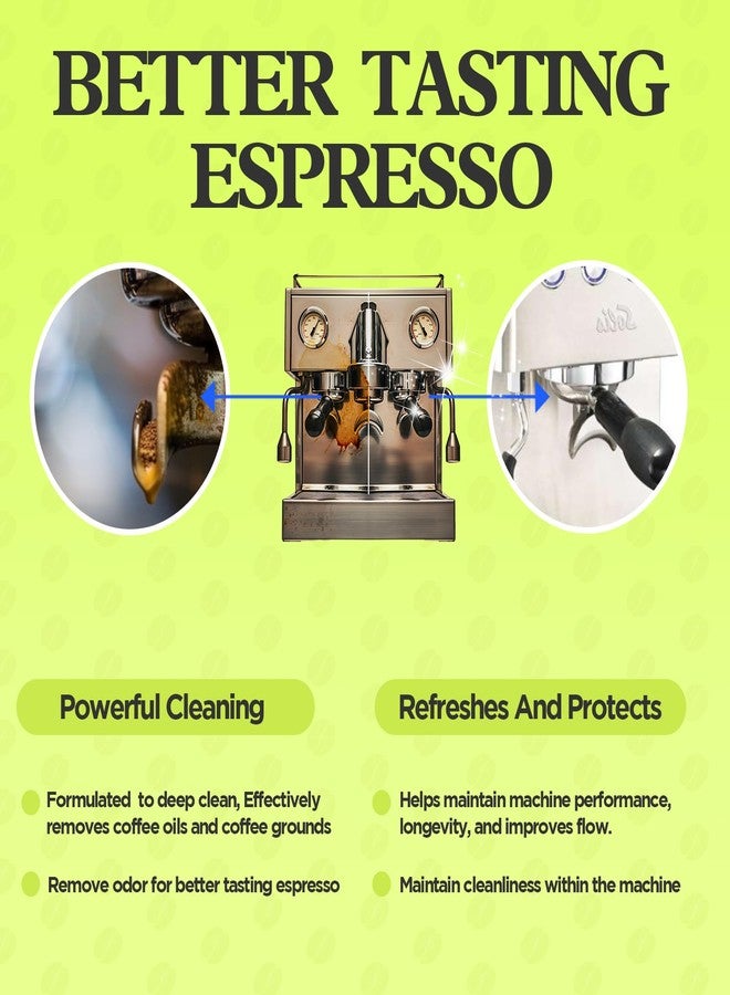 apptrin Espresso Machine Cleaning Tablets,16 Pack Coffee Machine Descaler Compatible with Breville, Gaggia, Delonghi, Jura, Coffee Oil Remover Tablets Suitable for use with all Espresso machines - Image 4