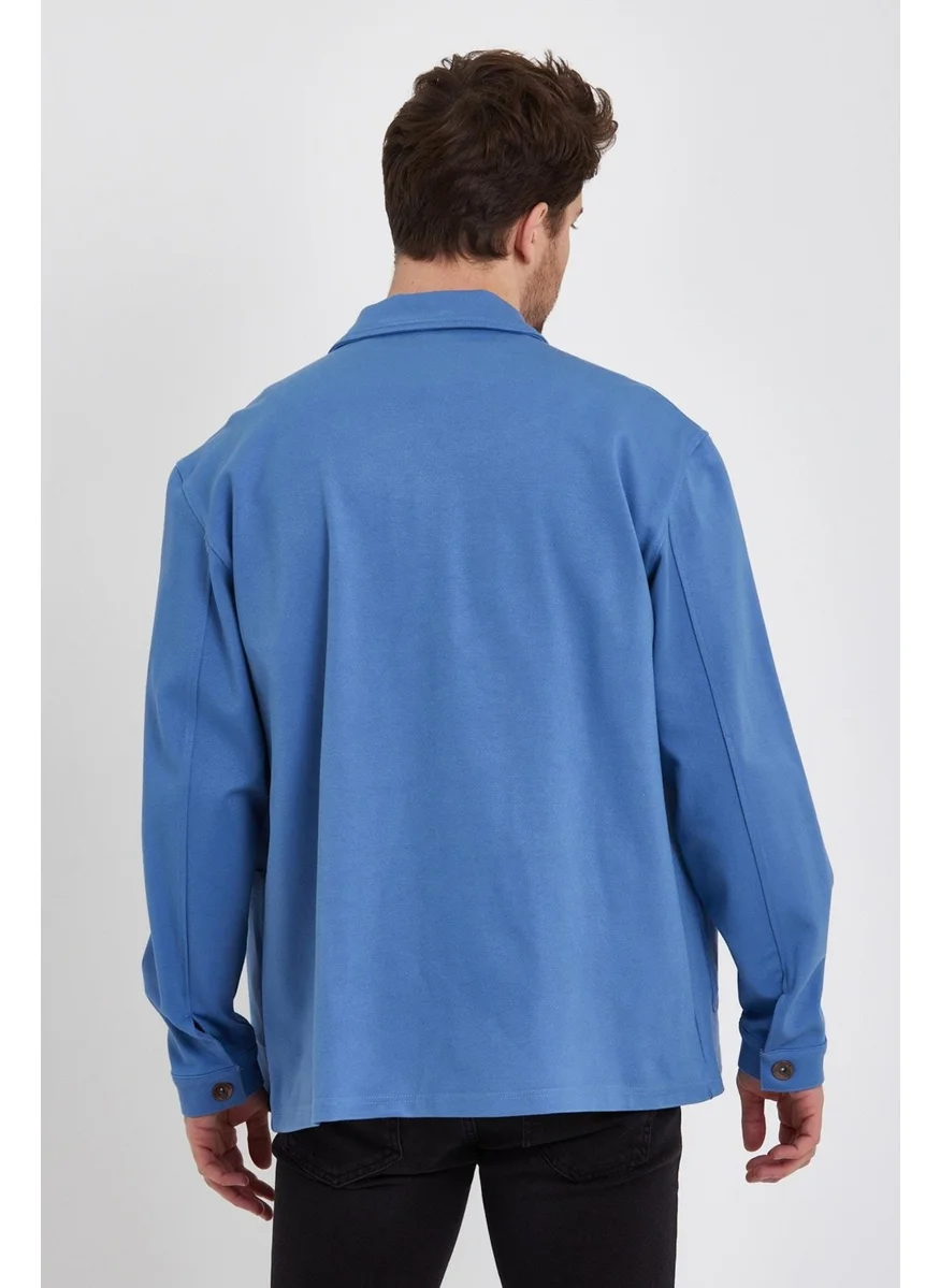 الكسندر جاردي Oversize Jacket with Pockets (UN-744)