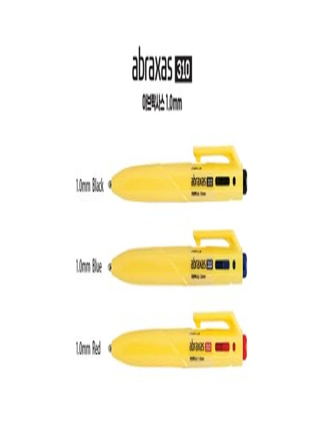 Lineplus Abraxas 1.0 mm Ballpoint Pen Pack Of 2 (Black) - Image 3