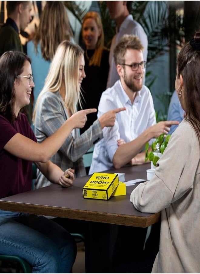 Hygge Games - Hygge Games Who in The Room? Party Gamef Yellow - Image 1