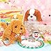 Tagitary Plush Toys Puppy Electronic Toy Dogs That Walk and BarkTail Wagging Fake Dog Interactive Dog Toy for Kids with LeashEaster Christmas Birthday Gift for Toddlers Kids - Image 4