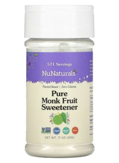NuNaturals Pure Monk Fruit Sweetener 0.71 oz (20 g) 