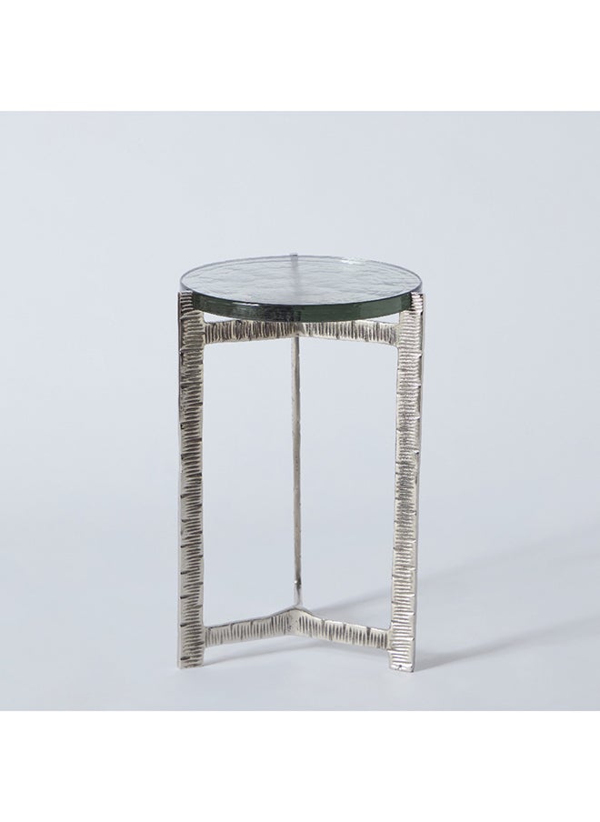 Elson 2-Piece Glass Top Accent Table Set 38 x 62 x 38 cm
