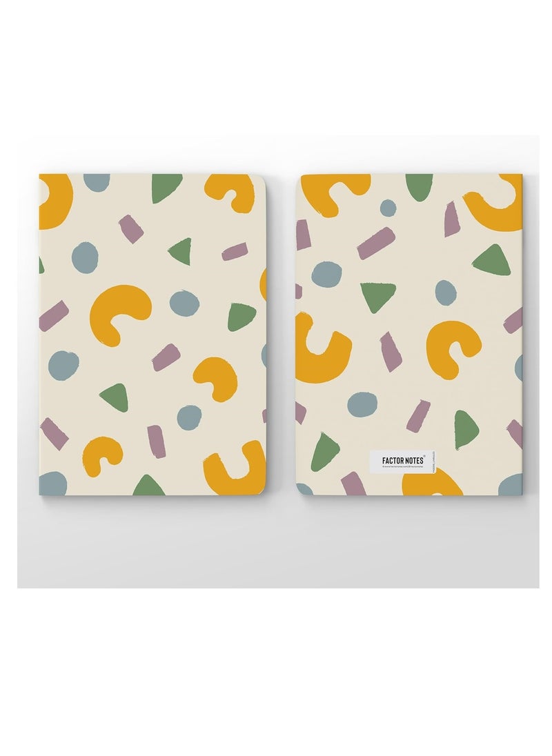 FACTOR NOTES A5 Size Plain Notebook 100gsm Thickness 144 Pages  - Image 4