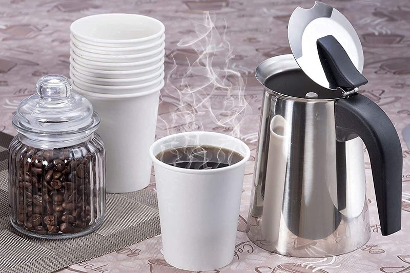 SANWALSA 200 mlWhite7 Oz Pack of 200Piece Paper Disposable Cup Ecofriendly Safe Hygienic for JuiceCoffeeTeaHomeOfficeParty Wedding Events - Image 3