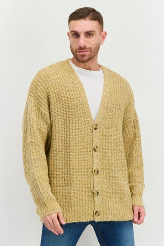 Men V-Neck Knit Long Sleeve Cardigan, Tan - pzsku/Z0981F2B28399B277FB73Z/45/1760019384/7eeb21b0-9e2a-4017-b899-1567463b4197