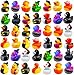 Cherislpy 36 Pcs Halloween Rubber DucksBaby Showers Accessories Jeep Duckies Bath Toys for Kids Halloween Party FavorsGift Exchange Halloween - Image 2