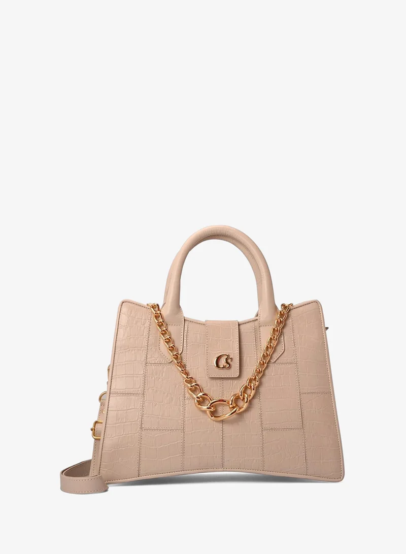 Carmen Steffens  Structured Bag New Ice with Chain for Women | Best Price UAE