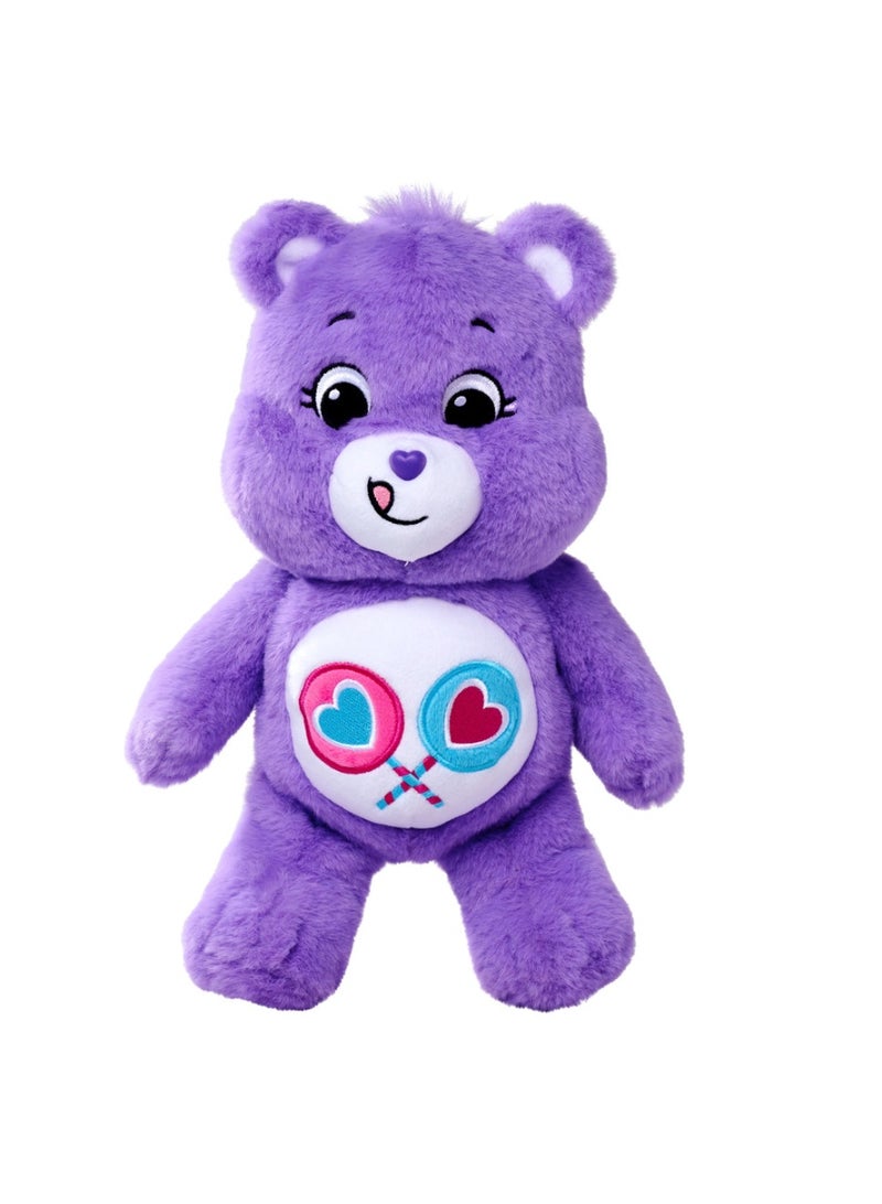 Care Bears Share Bear - Plush Toy Bear 35 cm Blue Plush | Collectable Cute Plush Toy, Cuddly Toys for Children, Soft Toys for Girls and Boys, Cute Teddies, from 0 Months - Image 5