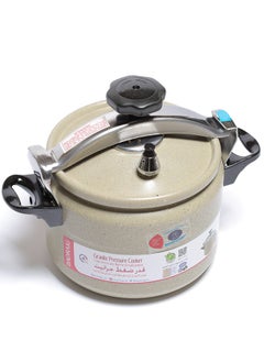 Badraig Granite Pressure Cooker | Pressure Pot Arabic Cooker | Beige/Grey Available Sizes 2L 3L 4L 5L 7L 9L 10L 11L 12L 15L  - Image 3
