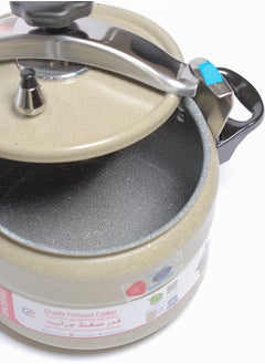 Badraig Granite Pressure Cooker | Pressure Pot Arabic Cooker | Beige/Grey Available Sizes 2L 3L 4L 5L 7L 9L 10L 11L 12L 15L  - Image 2