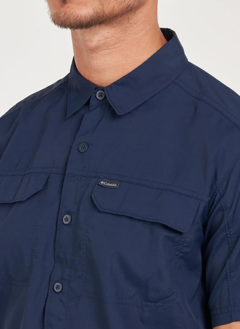Columbia Blue Men's Silver Ridge™ 2.0 Short Sleeve Shirt for Men | Best Price UAE