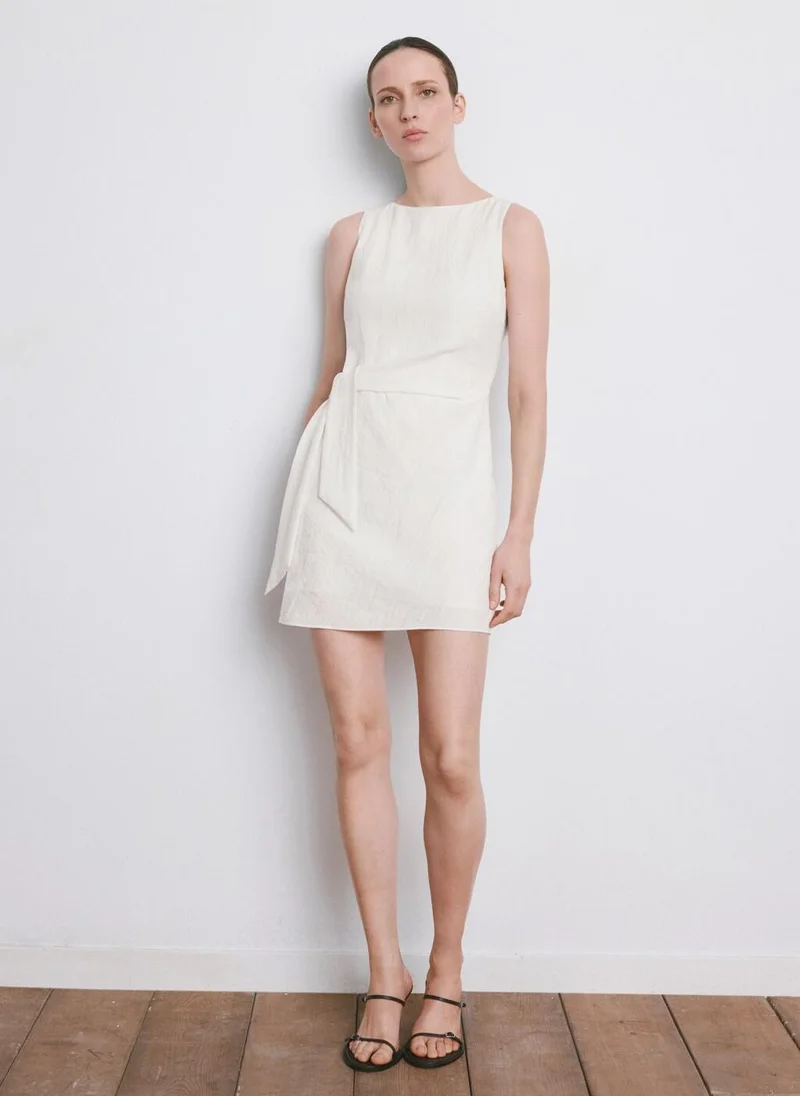 مانجو Bow short dress