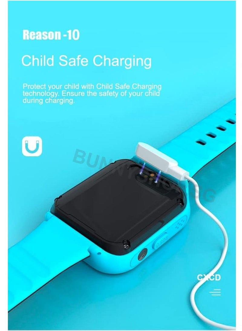 AROAQ - 4G Kids Smart Watch With Whatsapp App, GPS Tracker, SOS Button, Video Call, Google Translate and More - Image 1