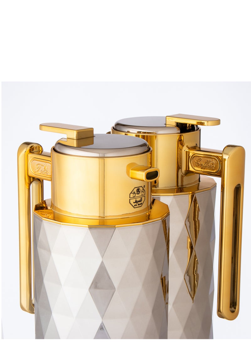 Alsaif Yakut Thermos Set For Tea And Coffee From Al Saif - Image 2