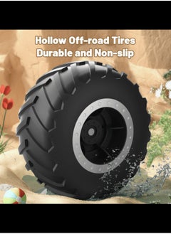 Harvestoy 1:16 Scale Pick-up Toys RC Car Truck Toys Remote Control Cars Body Waterproofing Suitable for All Terrain 4WD Off-Road Car Summer Water Toy Stunt Remote Control Car for Kids  - Image 5