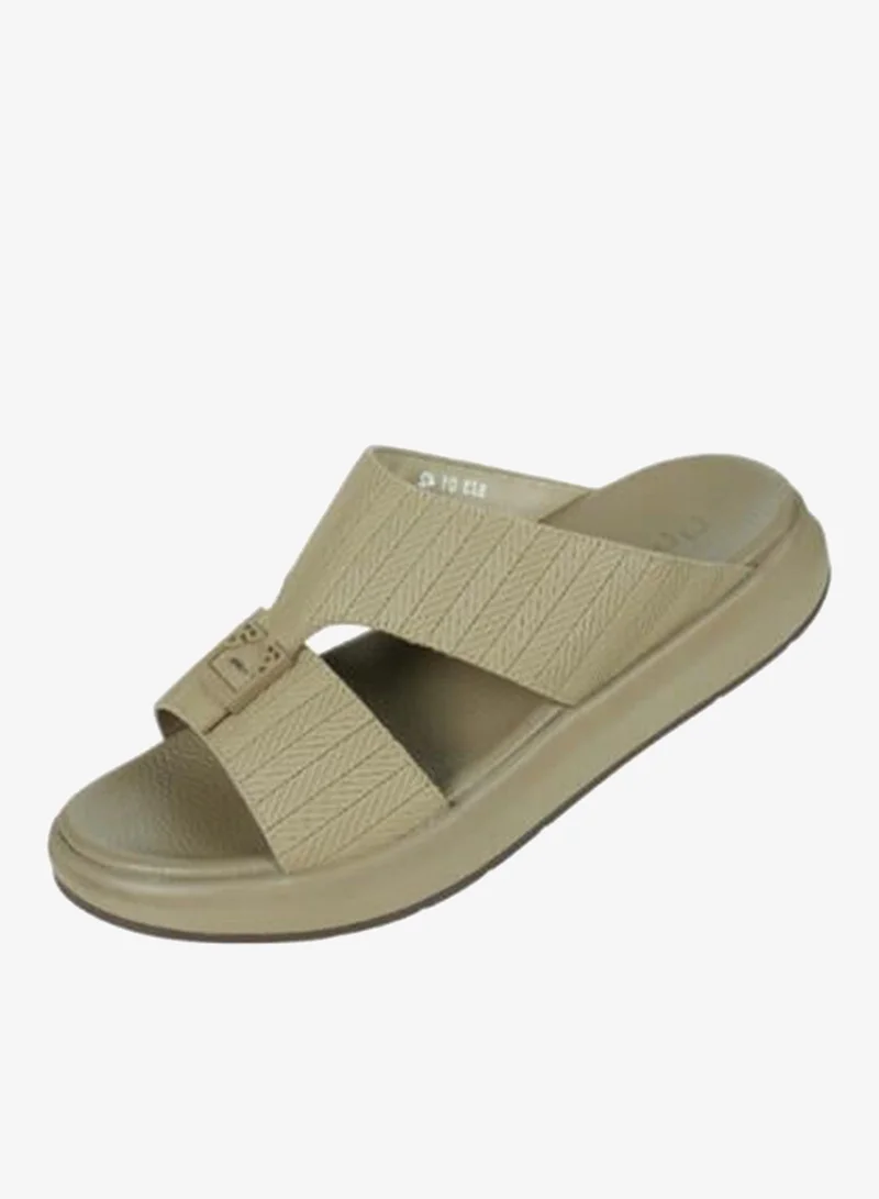 008-3848 Barjeel Uno Mens Arabic Sandals BJ3 01 Stone