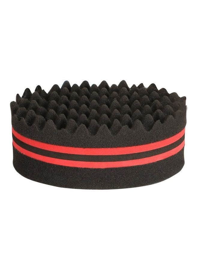 NIBEMINENT Double-sided Sponge Afro Comb For Hair Styling Black/Red 22x15x5.5cm - Image 2
