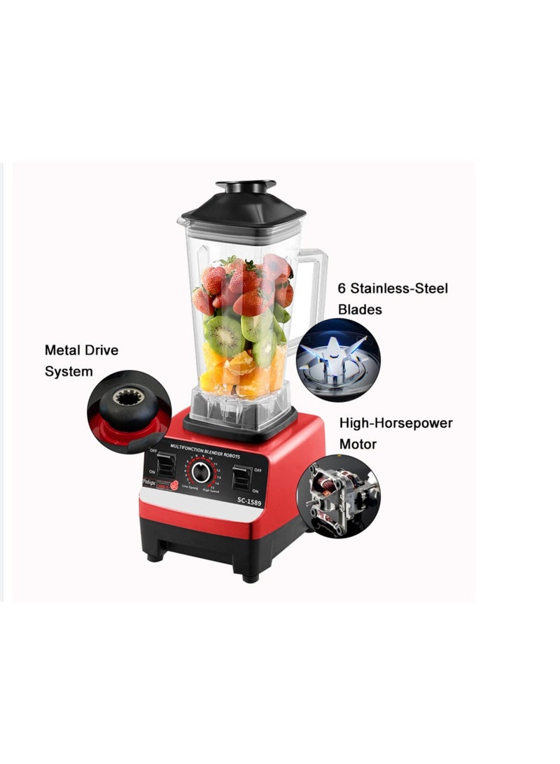 SLIVERS CRIEST Blender with Multi-functional Grain Grinder 2.5 liter Adjustable - Image 3