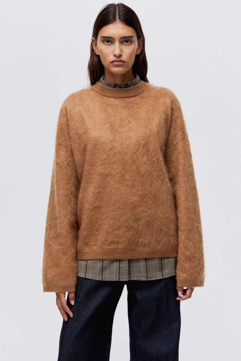 اتش اند ام كنزة كشمير ناعمة