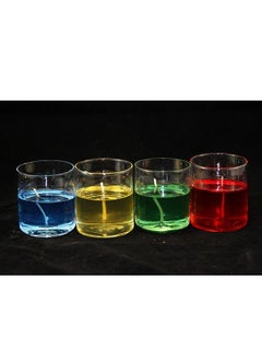 Generic Color Gel Candles  With Snails And Stars,  - 6 Pieces  - Image 4
